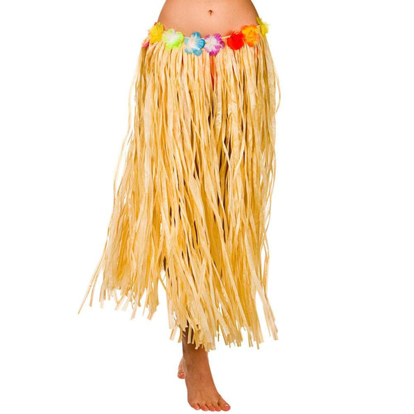 e-carnavalskleding-SYK Hawaii rokje stro kleur 80cm