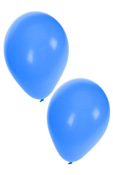 e-carnavalskleding-SYK Helium ballonnen 50 x blauw nr 10