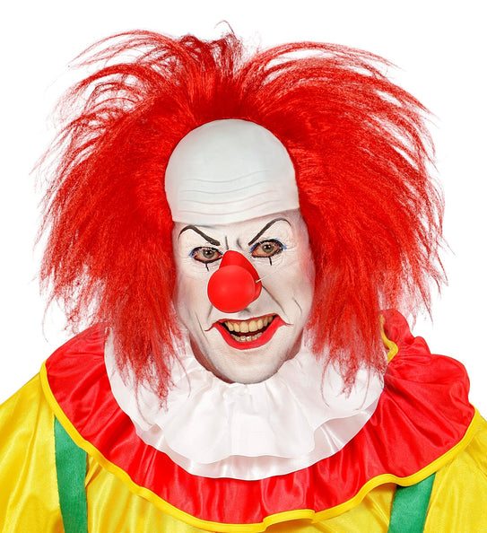 e-carnavalskleding-SYK Horror clowns pruik rood