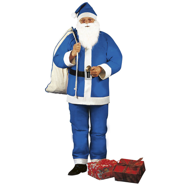 e-carnavalskleding-SYK Kerstman pak blauw Sam