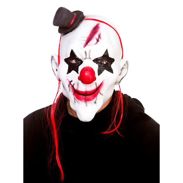 e-carnavalskleding-SYK Masker Evil clown latex