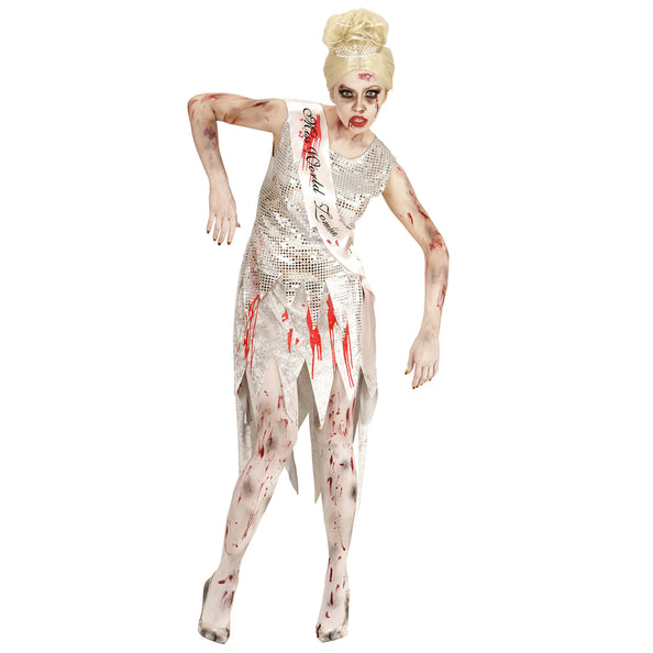 e-carnavalskleding-SYK Miss World zombie jurk voor Halloween