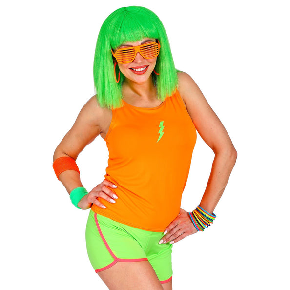 e-carnavalskleding-SYK Neon groene hotpants