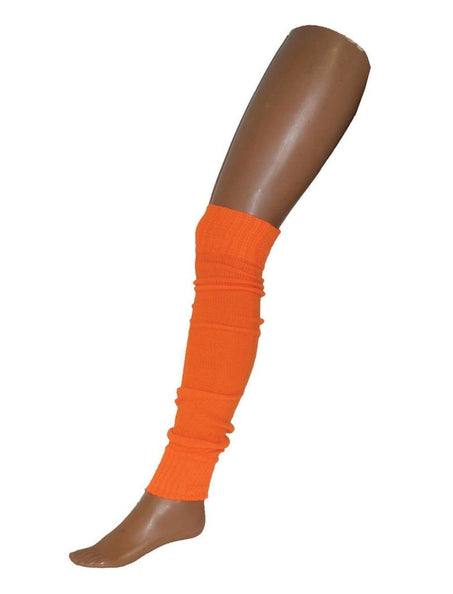 e-carnavalskleding-SYK Neon oranje beenwarmers 70cm