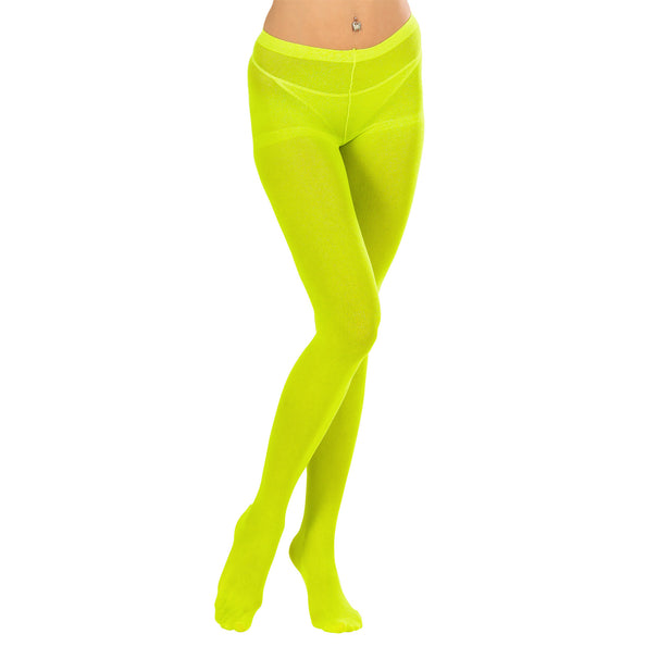 e-carnavalskleding-SYK Neon panty 40den groen