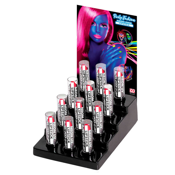 e-carnavalskleding-SYK Neon roze lippenstift 6ml