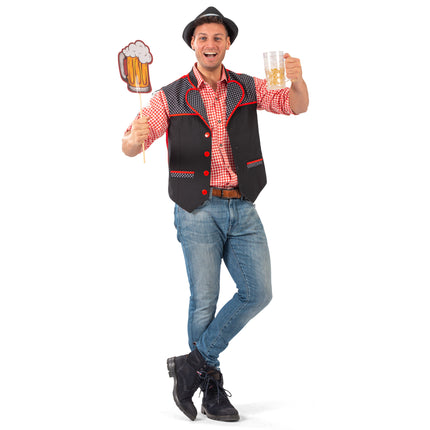 e-carnavalskleding-SYK Oktoberfest vest love of beerfest