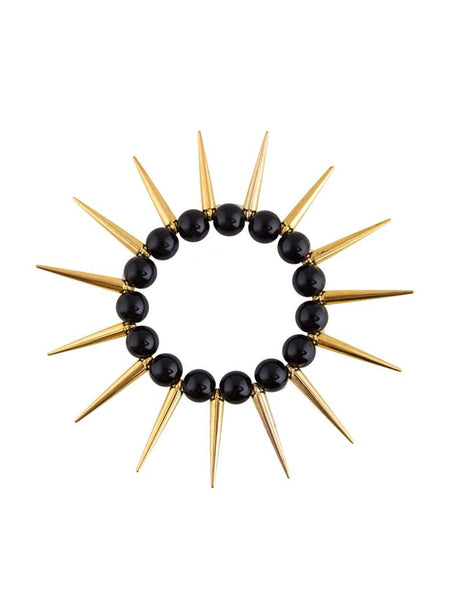 e-carnavalskleding-SYK Punk armband met spikes