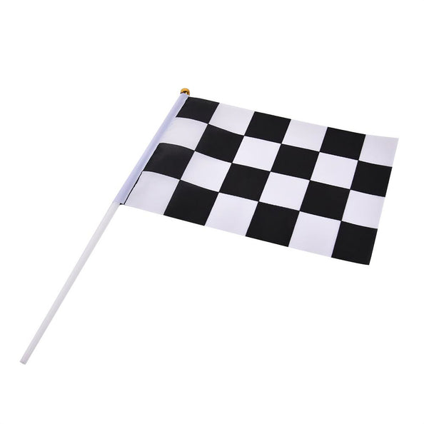 e-carnavalskleding-SYK Race vlag 30X45cm op stok