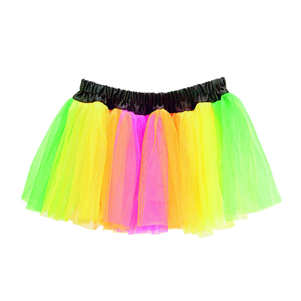 e-carnavalskleding-SYK Regenboog tutu dames