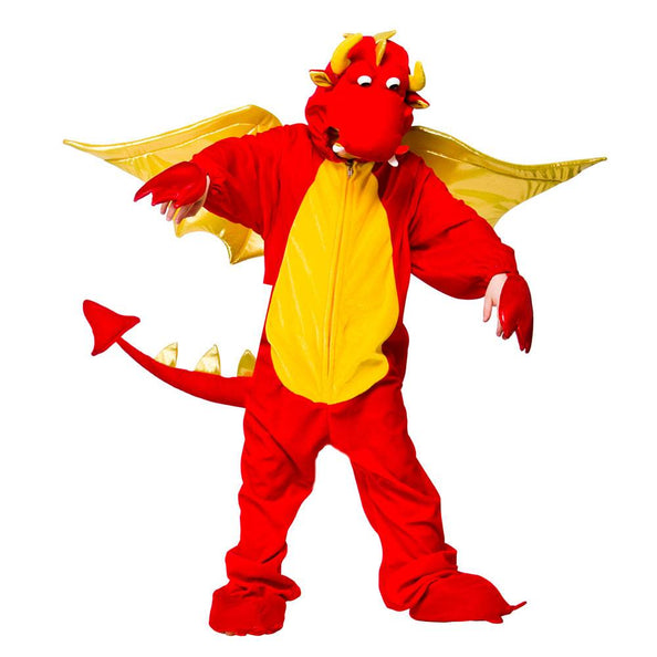 e-carnavalskleding-SYK Rode draak Charmeleon