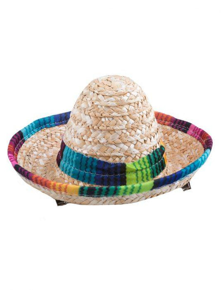 e-carnavalskleding-SYK Rotan Mexican sombrero mini