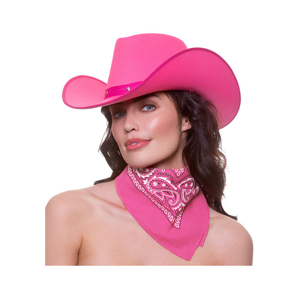 e-carnavalskleding-SYK Roze bandana cowboy