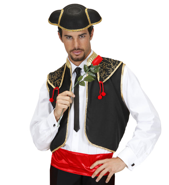 e-carnavalskleding-SYK Spaans Torero stierenvechter shirt