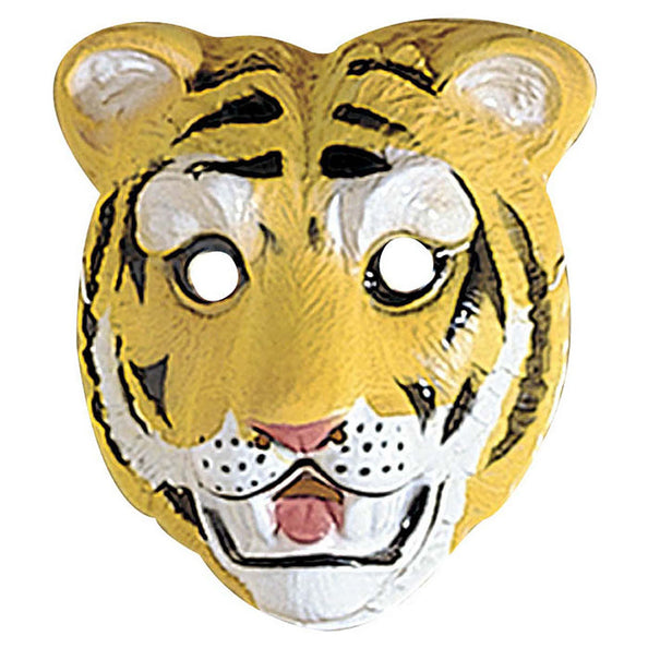 e-carnavalskleding-SYK Tijger masker kind plastic