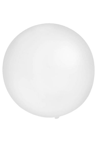 e-carnavalskleding-SYK Witte ballon  Ø 60 cm