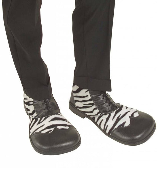 e-carnavalskleding-SYK Zebra overschoenen dandy