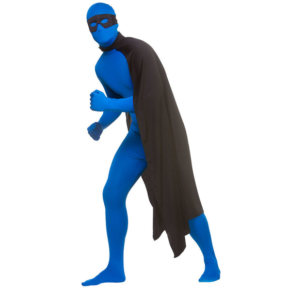 e-carnavalskleding-SYK Zwarte Super Hero Cape 120cm