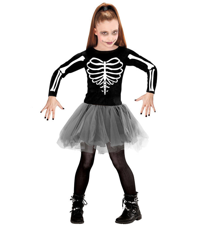 Ballerina skelet kostuum Baukje