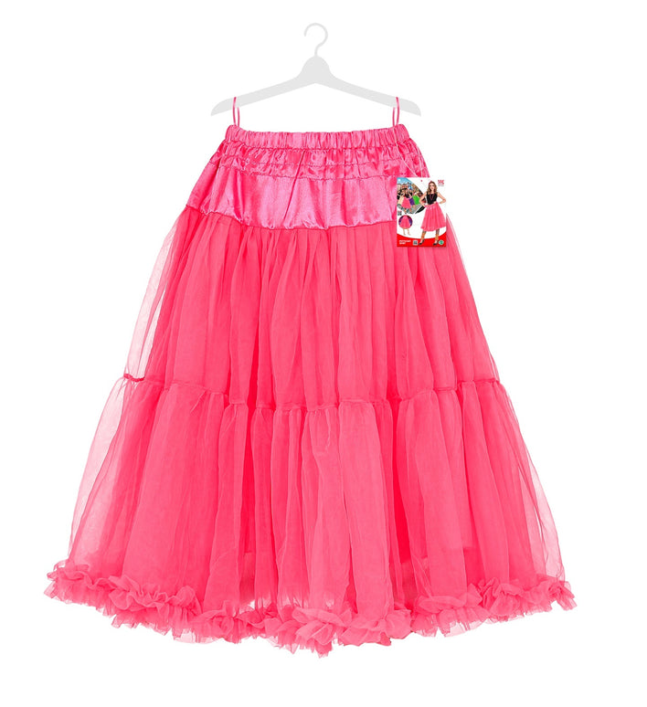 Petticoat roze tule 65cm