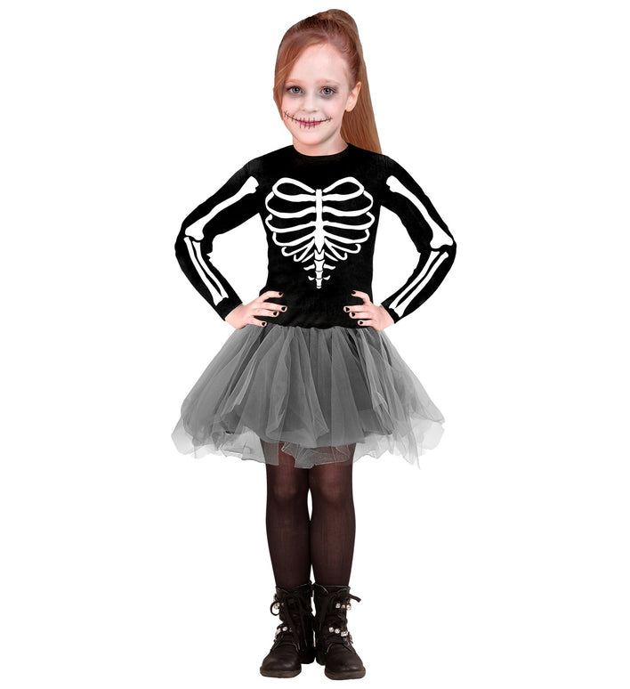 Ballerina skelet kostuum Baukje